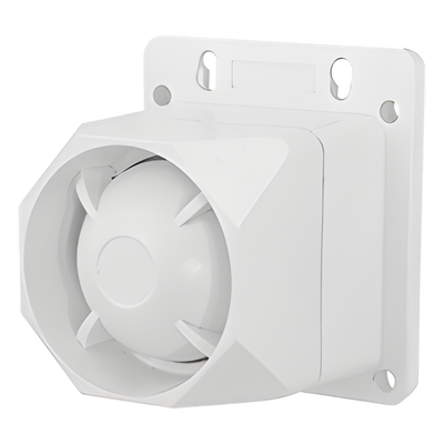 SF-748A - Sirena Exterior / 112 dB a 100 cm / 25W / Rango 1.5 a 3.5 kHz / Dos Tonos / ABS con Protección UV