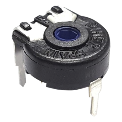 531-PT10V-50K-S - Potenciómetro de Carbón / 50 kΩ / 0.15 W / 10 mm / Montaje Horizontal / Ajuste Vertical / IP54