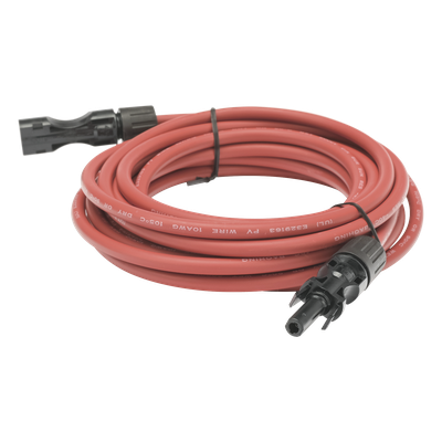 CBLMC42P5MREDV2 - Cable Fotovoltaico / 2.5 m (8.2 ft) / 10 AWG / MC4-M Ambos Extremos / Rojo