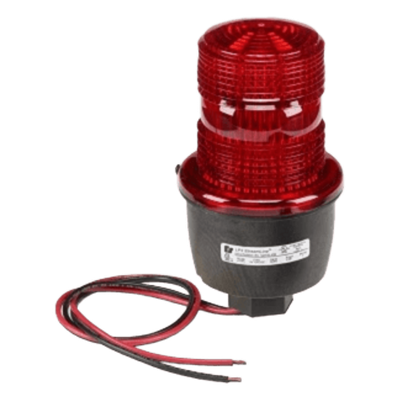 LP3P-012048-R - Luz de advertencia LED industrial / 12-48 Vcc / IP69K Tipo 4X / -30°F a 150°F (-34°C a 65°C) / 4 configuraciones de montaje