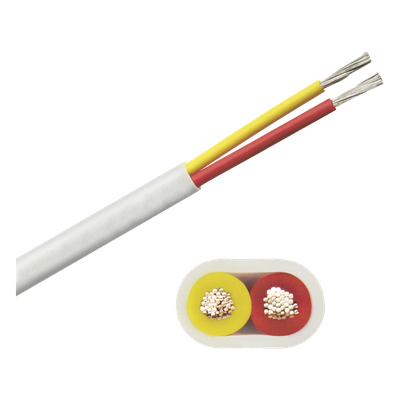 B7W14T-20-100 - Cable plano grado marino / Calibre 14 / 2 conductores / 100 pies (328 pies) / 600V / 105°C