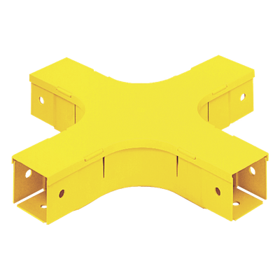 FFWC2X2LYL - Accesorio de Canalización / 4 Vías Horizontal / 90° / Radio de Curvatura 50.8 mm (2 pulg) / 308.9 mm (12.2 in) / Amarillo