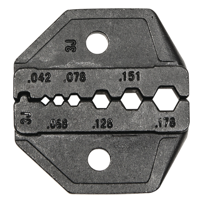 VDV-201-042 - Matriz ponchadora / RG174, RG179, Belden 8218 / 0.042'' a 0.178'' / 64 g