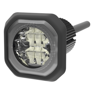 ED9040AW - Lampara Oculta de LED de bajo perfil color ambar claro