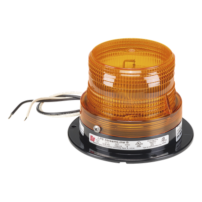 LP6-120-A - Estrobo industrial / Mini streamline / 120-240 Vca / Ámbar / 3.63" (0.30 ft) / NEMA 4X