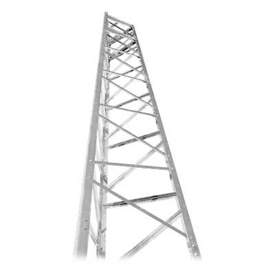 TRY-T-96-T200-BOX - Torre Autosoportada / 96 ft (29.26 m) / Acero Galvanizado G-90 / Viento 100 mph / Secciones 8 ft (2.4 m)