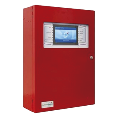 LA203H1-10 - Panel de Incendio Direccionable / 4 Ranuras / 2 a 8 Lazos SLC / Pantalla Táctil 7" / Fuente 10.25A / Red 64 Paneles