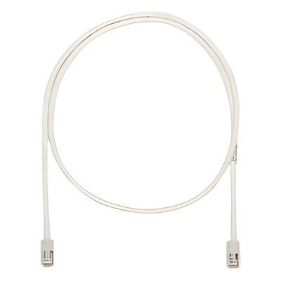NK5EPC3Y - Cable de Parcheo UTP / Cat 5e / 0.91 m (3 ft) / 24 AWG / T568A / CM / Blanco Mate