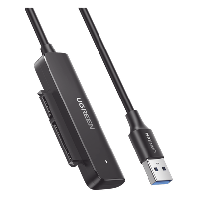 70609 - Adaptador SATA a USB / USB 3.0 / SATA III 6 Gbps / HDD y SSD 2.5" hasta 6 TB / UASP / 50 cm (19.7 in)