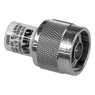 2TMN - Carga Fantasma Terminal de 2 W, Impedancia de 50 Ohm y Conector N Macho.