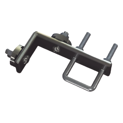 TG-CPF-CUAD - Conector para Piso Falso / Sección Cuadrada / Solera de Cobre Estañado 1" x 1/4" / Tornillería de Acero Inoxidable / Diseño Modular