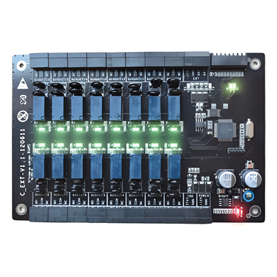 EX-16 - Expansor de Relevadores / 16 Canales / RS-485 / UTP Cat5 / 12VCC / 58 Relevadores Máx / 4.2 x 6.3 x 0.5 in