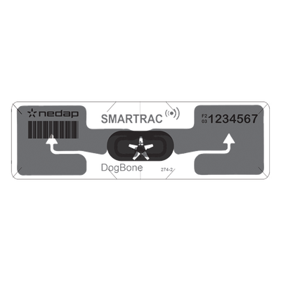 9567755 - Etiqueta UHF para Exterior / Identificación Vehicular / Pasiva EPC Gen 2 / Alcance 12 m (39.4 ft) / IP65 / Adhesivo Transparente / Resistente UV y Vandalismo