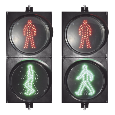 PROLIGHTPASD - Semáforo Peatonal LED / Diámetro 20 cm / Iluminación RGB / IP65 / 5000 cd/m² / 85-265 VAC