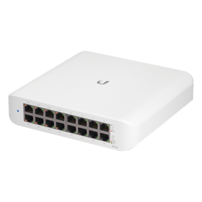 USW-LITE-16-POE - Ubiquiti UniFi Switch Lite 16 PoE L2 Gigabit Ethernet (10/100/1000) Energía sobre Ethernet (PoE) Bla