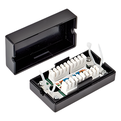 LP-CB-31 - Caja de Conexión / Cat5e / IDC Krone / T568A-B / 66x36x26 mm / 2.6x1.4x1.0 in