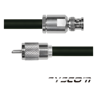 SBNC-214-UHF-60 - Cable RG214, con conectores BNC Macho /UHF Macho.