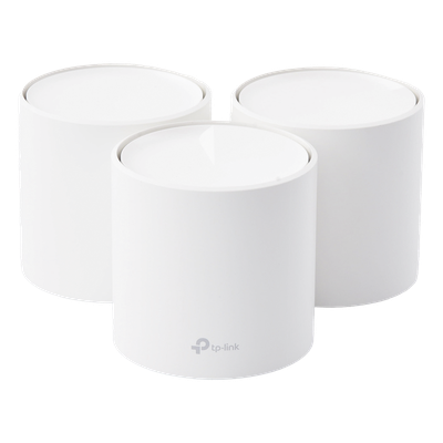 DECOX20-3PACK - Sistema Mesh Wi-Fi 6 / AX1800 Mbps / 4 Streams / 2 Puertos Gigabit WAN/LAN / 2 Antenas Internas / Cobertura Interior
