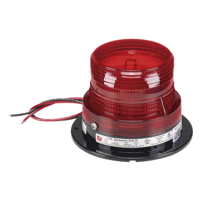 LP6-120-R - Luz Estroboscópica LED / 2.0 Joules / 65-95 FPM / 120/240 Vac / Montaje en Superficie / IP66 / UL 1638