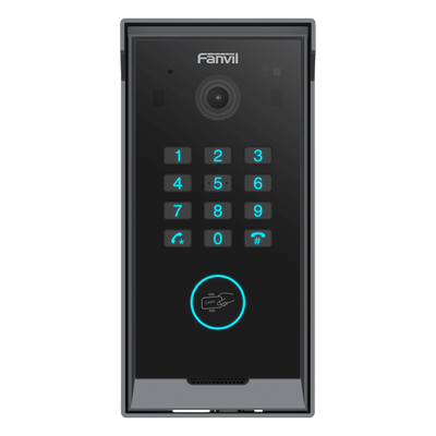 I60K - Videoportero IP SIP / Cámara HD 2 MP / IR Nocturno / IP65 e IK07 / Teclado Numérico / BLE y Tarjeta IC / 10,000 Tarjetas / SIP 2.0 y ONVIF
