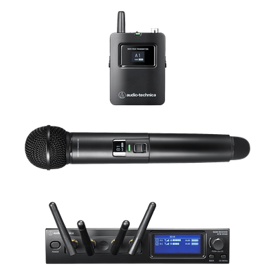 ATW-1423 - Sistema Inalámbrico Digital / 2.4 GHz / 24-bit 48 kHz / 20 Canales HD / AES128 / True Diversity / 100 m (328 ft) Ethernet