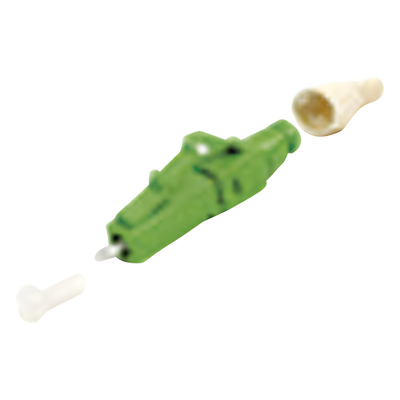 FC1-LB-LCA-9GR - Conector de Fibra Óptica Pre-Pulido / LC/APC Simplex / Monomodo OS1/OS2 / Re-Terminable / Color Verde