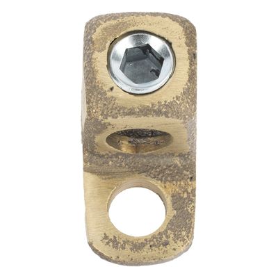 LP-CB-250 - Conector Bornes / Cable 1/0 AWG-250 MCM / Bronce 100% / Baja Resistencia / Sin Soldadura Exotérmica / 0.18x0.16 ft