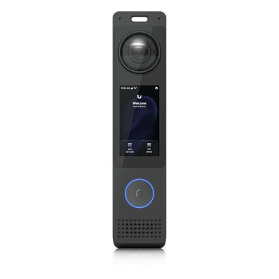 UVC-G6-PRO-ENTRY - Sistema de Control de Acceso con Cámara Dual / 12 MP + 8 MP / Pantalla Táctil 3" / Audio Bidireccional / IP55 / PoE+