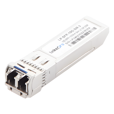 LP-SFP-10G-SM-3 - Transceptor SFP+ / 10 Gbps / Monomodo 1310 nm / Alcance 3 km (1.86 mi) / LC/UPC Dúplex / DDM