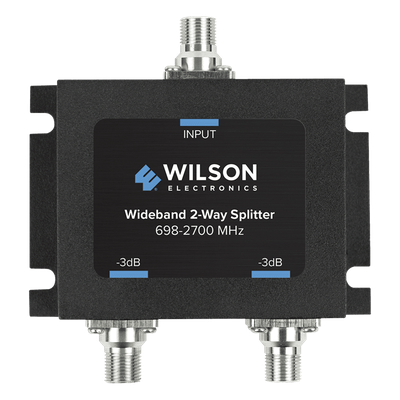 850-034 - Divisor de Potencia Coaxial 2 Vías / 698-2700 MHz / 75 Ohm / Pérdida por División 3 dB / Aislamiento ≥20 dB / Conector F-hembra / Microstrip