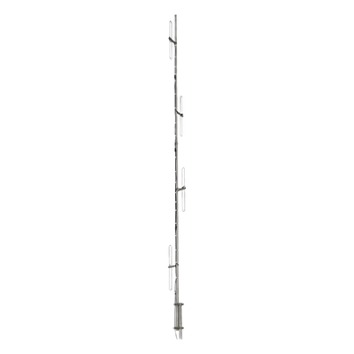 DB224-E - Antena Base VHF / 4 Dipolos / 138-150 MHz / 8.1 dBi / 500W / 22.5 ft