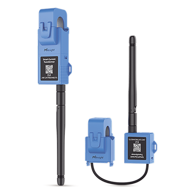CT103915M - Medidor Inteligente de Corriente / LoRaWAN / 100 A / 3.3 kHz / Autoalimentado / Sensor de Temperatura