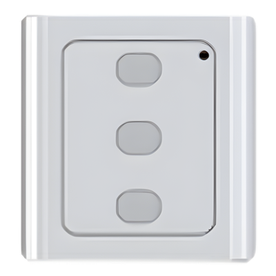 ACCESSWS01 - Control Remoto Inalámbrico RF de Pared / 433 MHz / 3V / Alcance 30 m (100 ft) / Código Rodante
