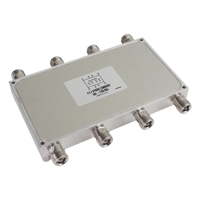 CM-88E - Combinador híbrido / 4x4 / 694-2700 MHz / 150 W / -161 dBc PIM / IP64 / Conectores 4.3-10