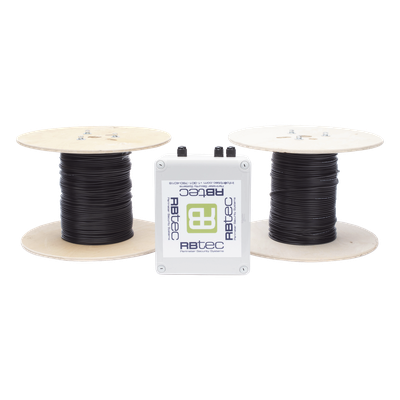 MIC-2Z-500-V2 - Sensor de Intrusión Perimetral / Cable Microfónico / 2 Zonas / 152 m (498.7 ft) por Zona / 304 m (997.4 ft) Total / Procesador DSP / Calibración por Software