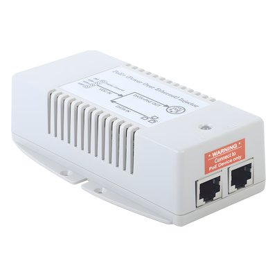 TP2448GDHP - Inyector PoE Solar / Entrada 18-36 Vcc / Salida 56 Vcc / 802.3af/at / Gigabit / 35W / -30°C a +60°C (-22°F a +140°F)