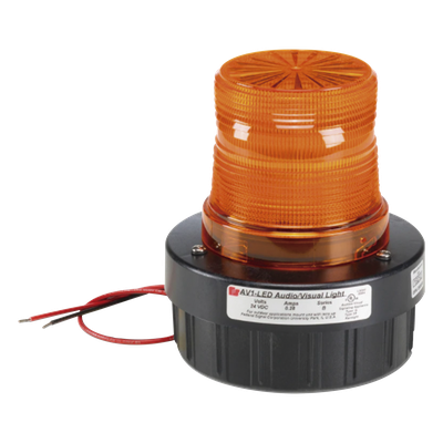 AV1LED-120-A - Combinación Audible/Visual / 120 VCA / Ámbar / 95 dB a 1m (85 dB a 3m) / IP66 / Tipo 3R / UL y cUL