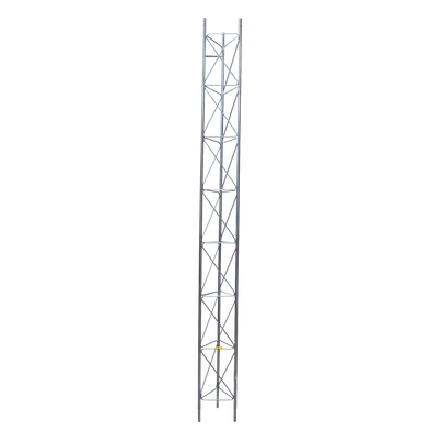 STZ-35G - Tramo de Torre Arriostrada / 3 m (9.8 ft) x 35 cm / Galvanizado por Inmersión / Carga 350 kg / Resistencia Viento 200 km/h / Hasta 45 m (147.6 ft) de Elevación