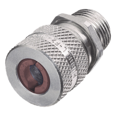 HUB-SHC-1024 - Conector de Cable / Aluminio Macho Recto / Ajustable 0.50-0.63" / 1/2" / NEMA 4, 4X, 12, 13 / Clase I Div. 2