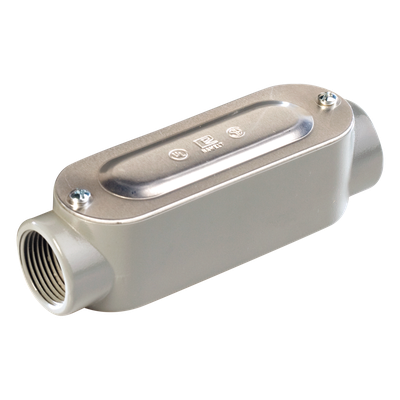 OC-2989C - Caja de Registro Ovalada Roscada / 1/2" (12.7 mm) / Tipo C / Aluminio Diecast / Hermética / UL y CSA