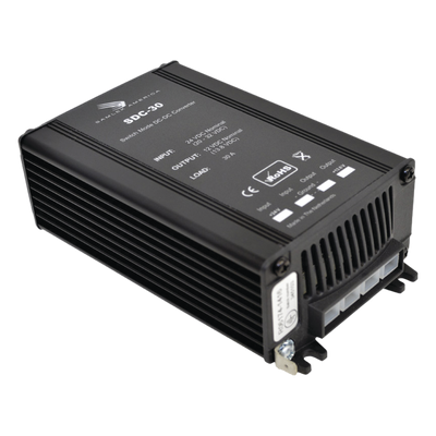 SDC-30 - Convertidor de CD-CD, Entrada: 20-35 Vcc, Salida 13.8 Vcc 30 A.