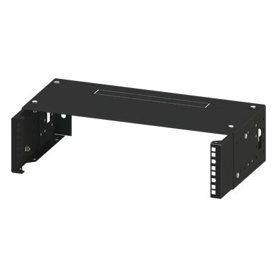 LP-REP-1202.5 - Rack Abierto de Pared / 19in / 2.5 UR / Profundidad Ajustable 8 a 12 in (20.3 a 30.5 cm) / Acero Electroestático