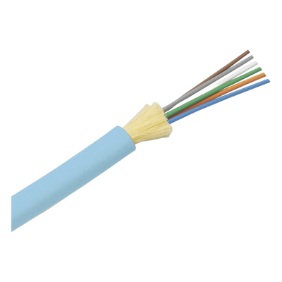 FODPZ06Y - Cable de Fibra Óptica / 6 Hilos / Multimodo OM4 50/125 / Tight Buffer 900µm / OFNP Plenum / Dieléctrico / Interior / 2 pies Marcas