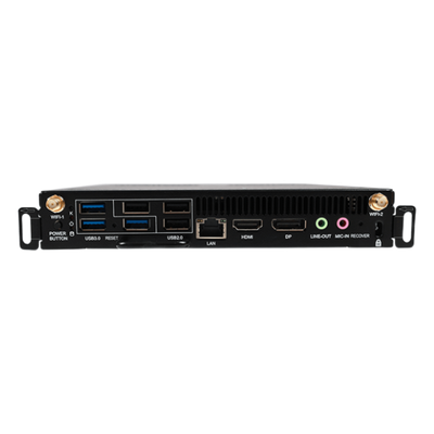 OPSW021Z - Módulo OPS / Intel Core i5-12400 6 núcleos / DDR4 8GB / SSD M.2 256GB / Windows 11 Enterprise / 4K dual / 0.49 ft x 0.33 ft x 0.12 ft