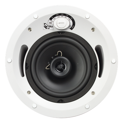 CL-70V-6UL - Altavoz de Techo Comercial / 2 Vías / 6.5 in / 60 Watts / 70V/100V/8 Ohms / UL 1480 / Humedad Exterior Cubierto