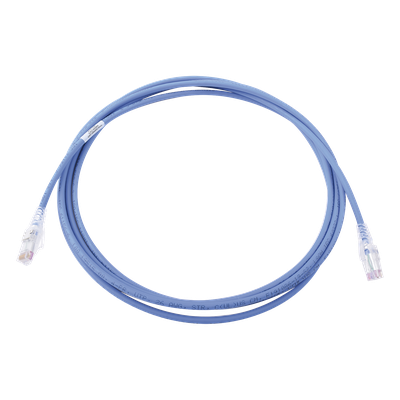 MC6-10-06 - Patch Cord Modular Cat6 UTP / 250 MHz / CM/LS0H / 3.05 m (10 ft) / Azul