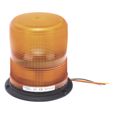 X7950-A - Burbuja Ultra Brillante / 3 LEDs 5 W / 11 Patrones de Destello / SAE J845 Clase II / 12-48 VCC / IP Interior/Exterior