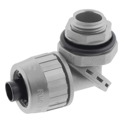 HUB-PS0759-NGY - Conector Multi Posición / Nylon 3/4 in / Liquidtight Polytuff / UL 94V-2 / CSA UL50 Tipo 4X, 12, 13 / -34°C a +107°C (-29.2°F a +224.6°F)