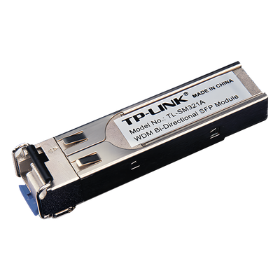 TL-SM321A - Transceptor mini-GBIC / SFP WDM Bi-Direccional / Monomodo 1GBase / 10 km / 32,808 pies / LC Dúplex