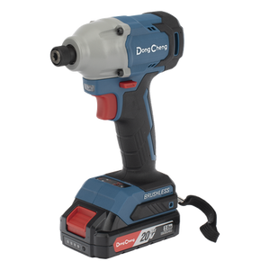 DCP-L0314-DM - Atornillador de Impacto Inalámbrico / 20V / Brushless / 1/4 in Hexagonal / 90-180 Nm / 2 Velocidades 0-2000 rpm / 1.6 kg